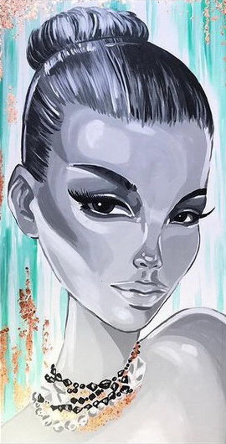 Limited Edition Minted NFT Token Girl collectible Pop Art Etsy