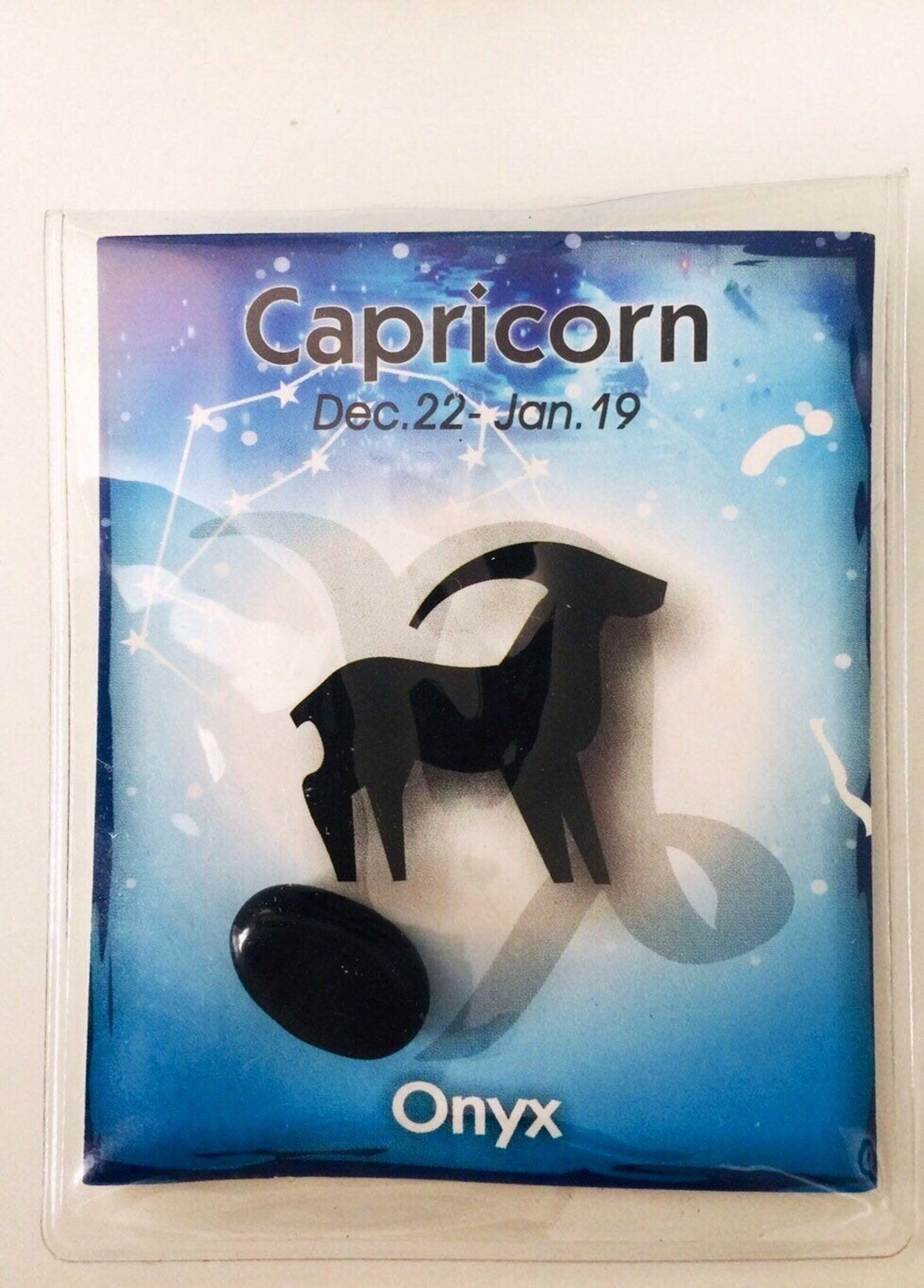 CAPRICORN birth sign ONYX GEMSTONE Etsy