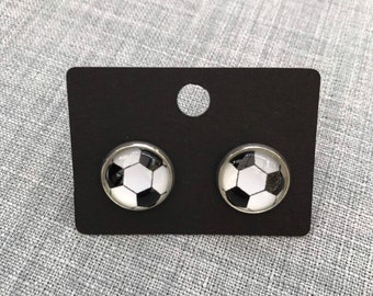 フットボールスタッドイヤリング、スポーツジュエリー、フットボールイヤリング、フットボールスタッド、イヤリング、スタッド