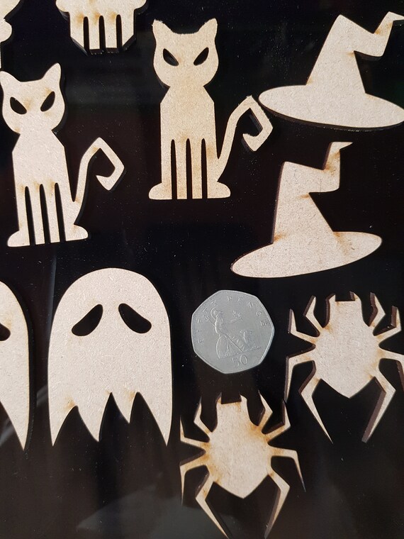 12-teiliges Halloween Ausstechformen-Set – Edelstahl, Mit Kürbis, Geist, Fledermaus, Hexenhut & Mehr