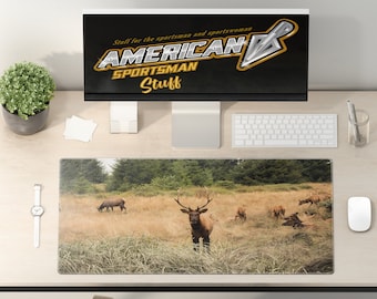 Fall Hunt Desk Mats, Home office desk accessory
