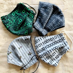 Masks, Face Masks, Washable Face Masks, Computer, 0101010 Mask, Mother Board, MOBO mask, IT Mask, Technology Mask, Circuit Board