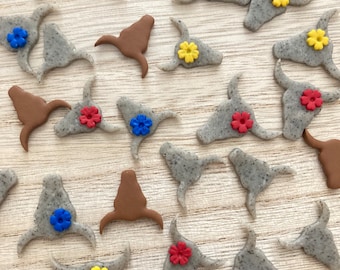 Boucles d'oreilles en argile de taureau, bijoux pendants de style occidental, cadeau artisanal pour elle