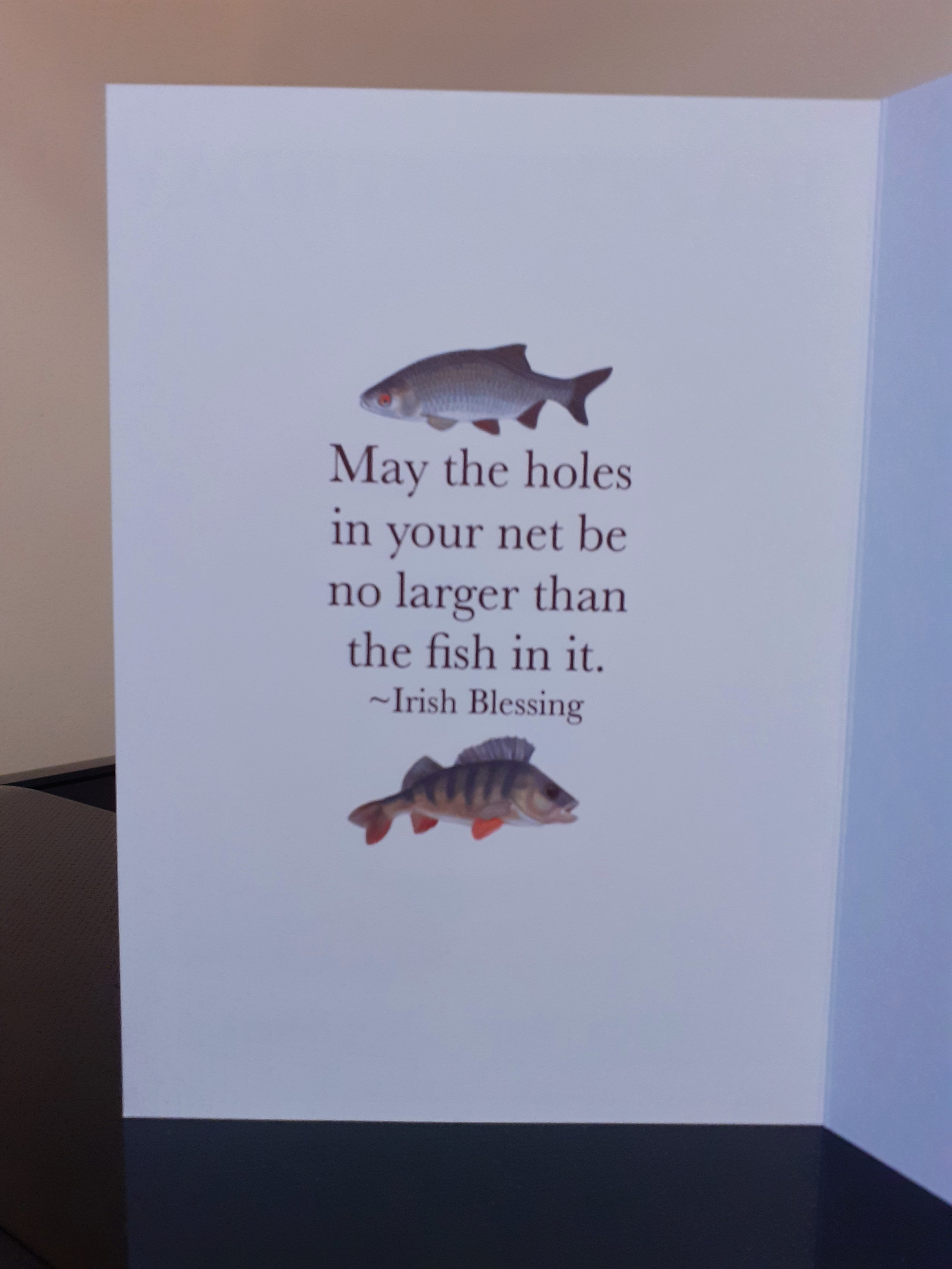 Fun Fishing Birthday Card for Fisherman Angler Fine Line Etsy UK