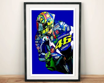 Valentino Rossi 46 Etsy