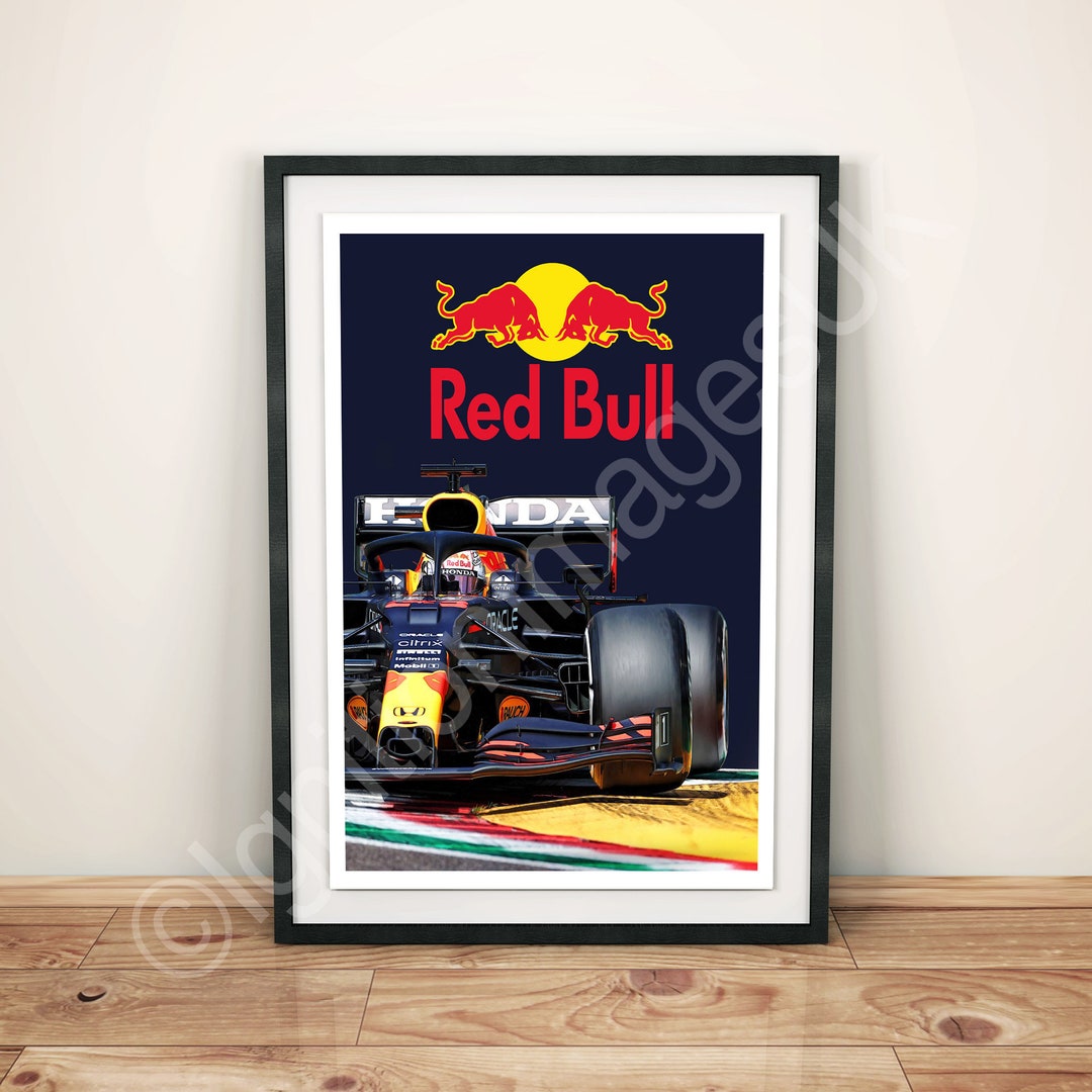 Max Verstappen Red Bull Racing 2021 World Champion Poster F1 (Formula 1) -  Teeholly
