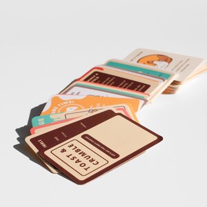 Toast en crumble | Kaartspel - Engels drinkspel