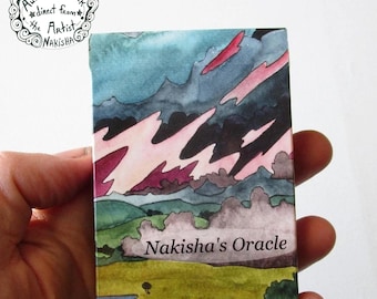 Nakisha's Oracle - Landscape Art Card Deck - Poker Card Size, with Original Landscape Art Paintings, Colorful Easy to Read Deck of Cards