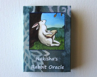 Nakisha's Rabbit Oracle - Animal Art Card Deck - Poker Card Size