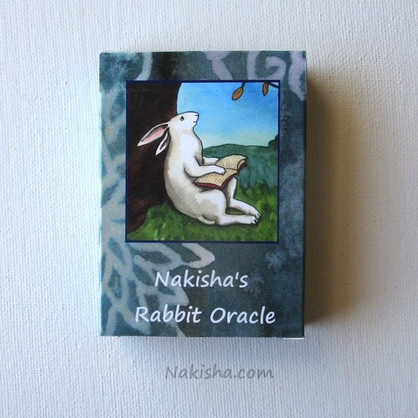 Nakisha's Rabbit Oracle - Animal Art Card Deck - Poker Card Size