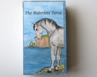 The Riderless Tarot - Unique Deck of Horse Art by Nakisha - Tarot Size Deck