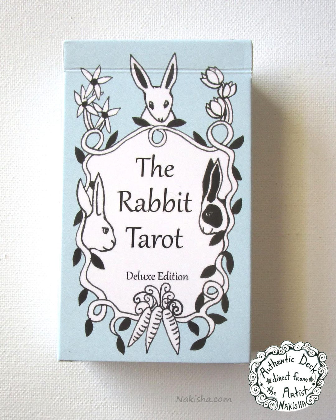 The Rabbit Tarot - Deluxe Version- Animal Art Card Deck From