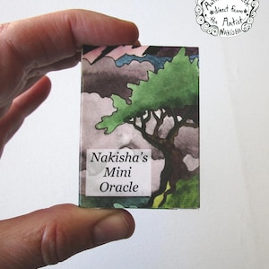 Minideck - Nakisha's Mini Oracle - kaartendeck landschapskunst - minizakformaat, klein, gemakkelijk te lezen, waarzeggerij, meditatie, inspiratie