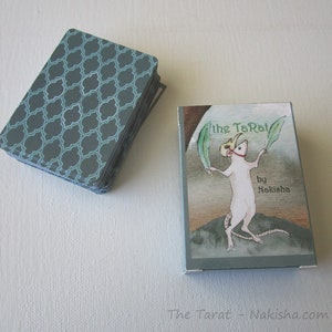 The Tarat - Animal Art Card deck - White Rat Tarot