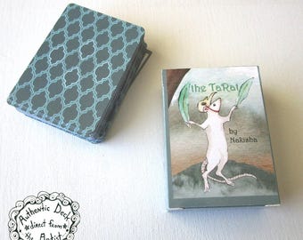 The Tarat - Animal Art Card deck - White Rat Tarot, Original Rodent Art Deck, Authentic Deck Direct from Artist, Cute Mouse Lover Cards