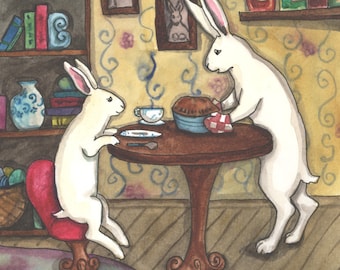 Home from the Rabbit Oracle - Fine Art Print