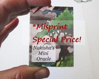 Misprint- Mini Deck - Nakisha's Mini Oracle - Landscape Art Card Deck - Reduced Price