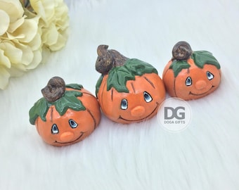 Halloween Table Decorations Pumpkin Figurine Set, Halloween Pumpkin, Halloween Gifts, Halloween Decor, Halloween Favors, Decorative Pumpkin