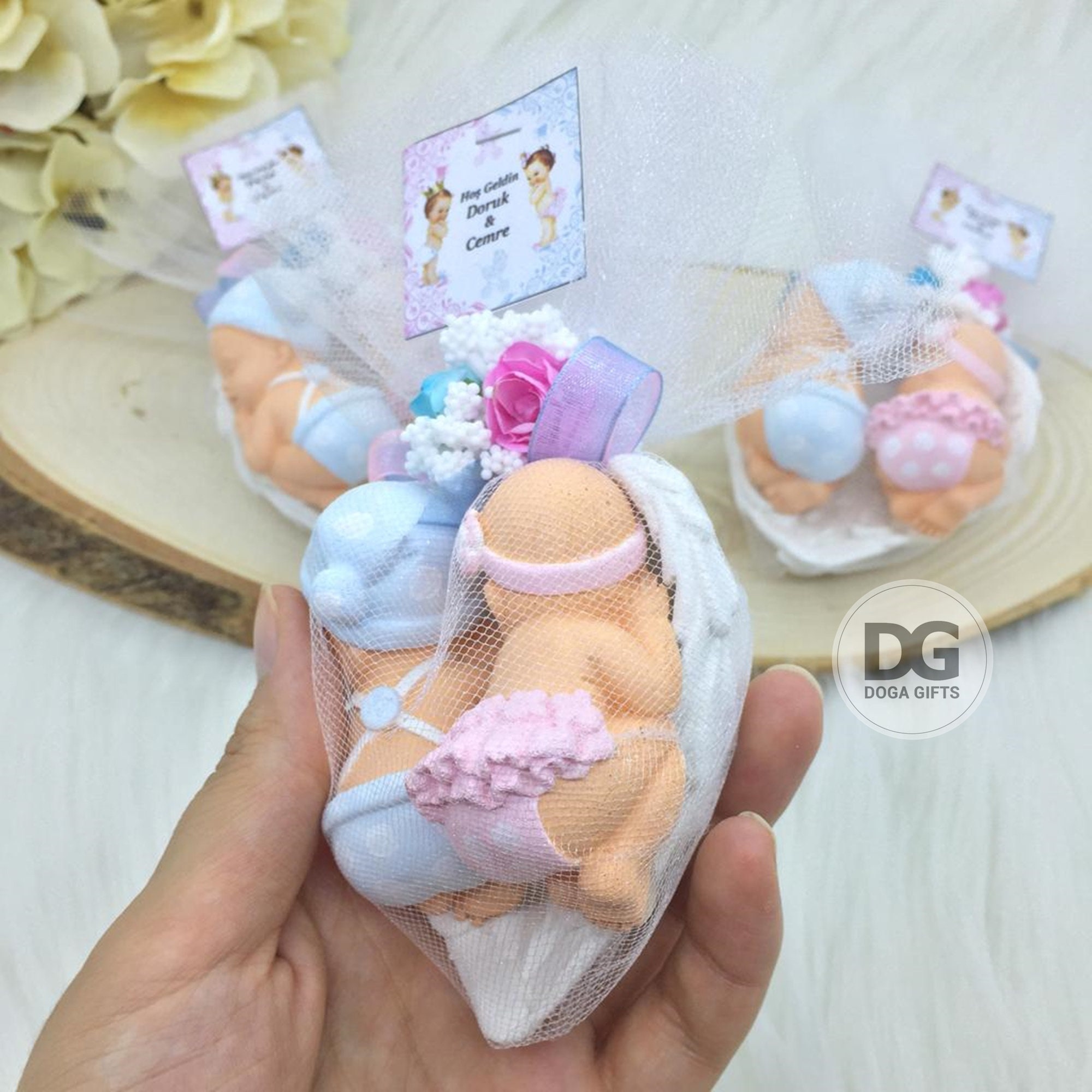 Twin Baby Shower Gift for Guest Baby Shower Favors Newborn Etsy India