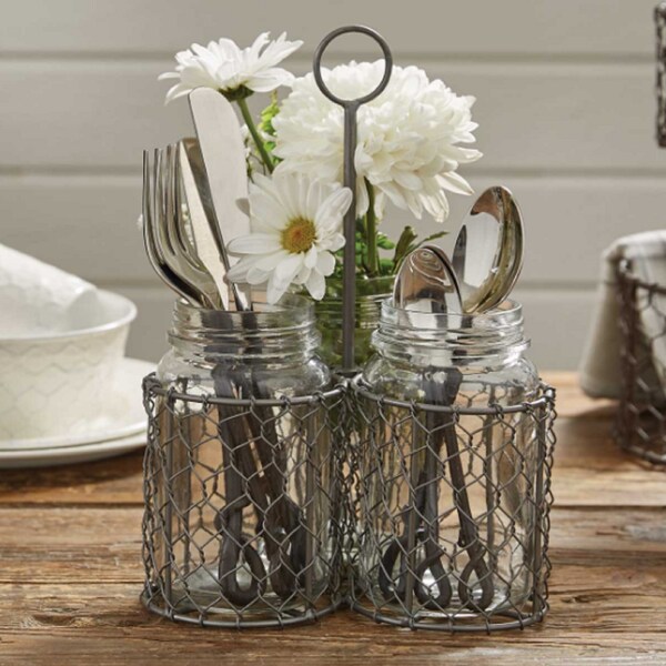 Flatware Caddy Etsy