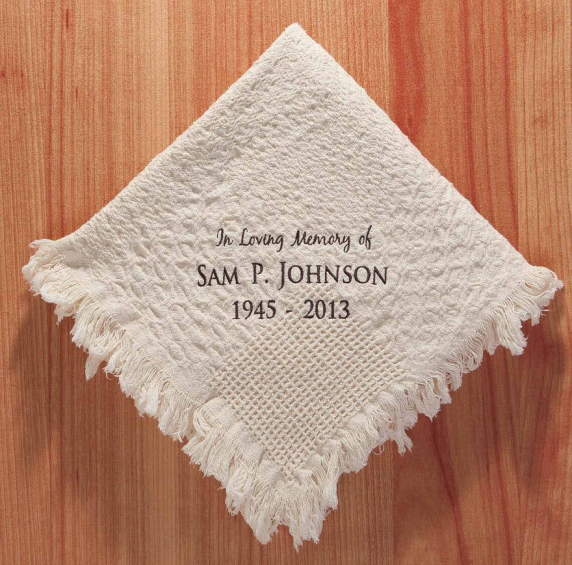 Personalized blanket in loving memory memorial throw Etsy