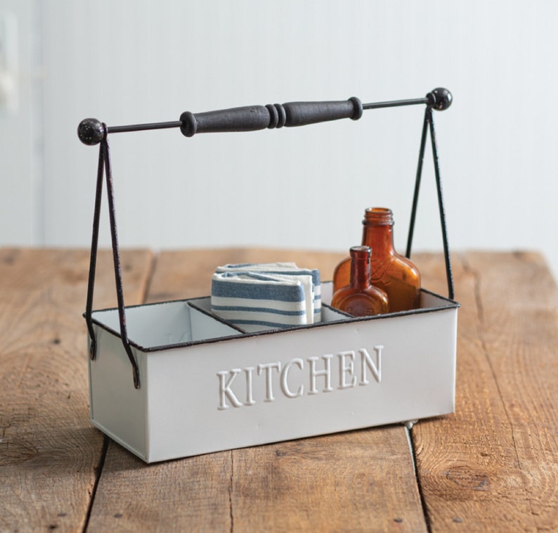 Kitchen Multiuse Caddy Kitchen Storage Kitchen Caddy Etsy