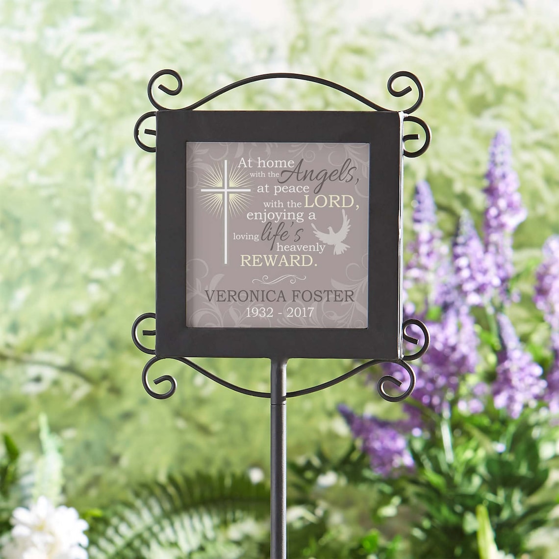 Personalized Memorial Garden Stake Remembering Your Love Ones Etsy