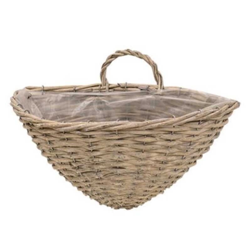 2/set Nested Oval Baskets Wall Display Basket Unique Wall Etsy