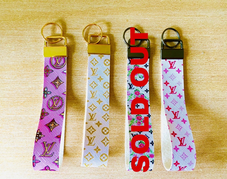 LV inpired keychains Etsy