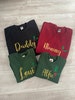 Matching Family Personalised Christmas Jumpers, Christmas gift 