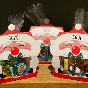 Personalised Christmas Table Favors, Kids Gifts, Christmas Decorations, Party Bags, Sweet Bag