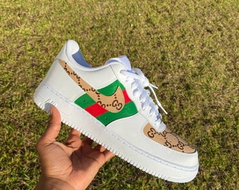 white gucci air force 1