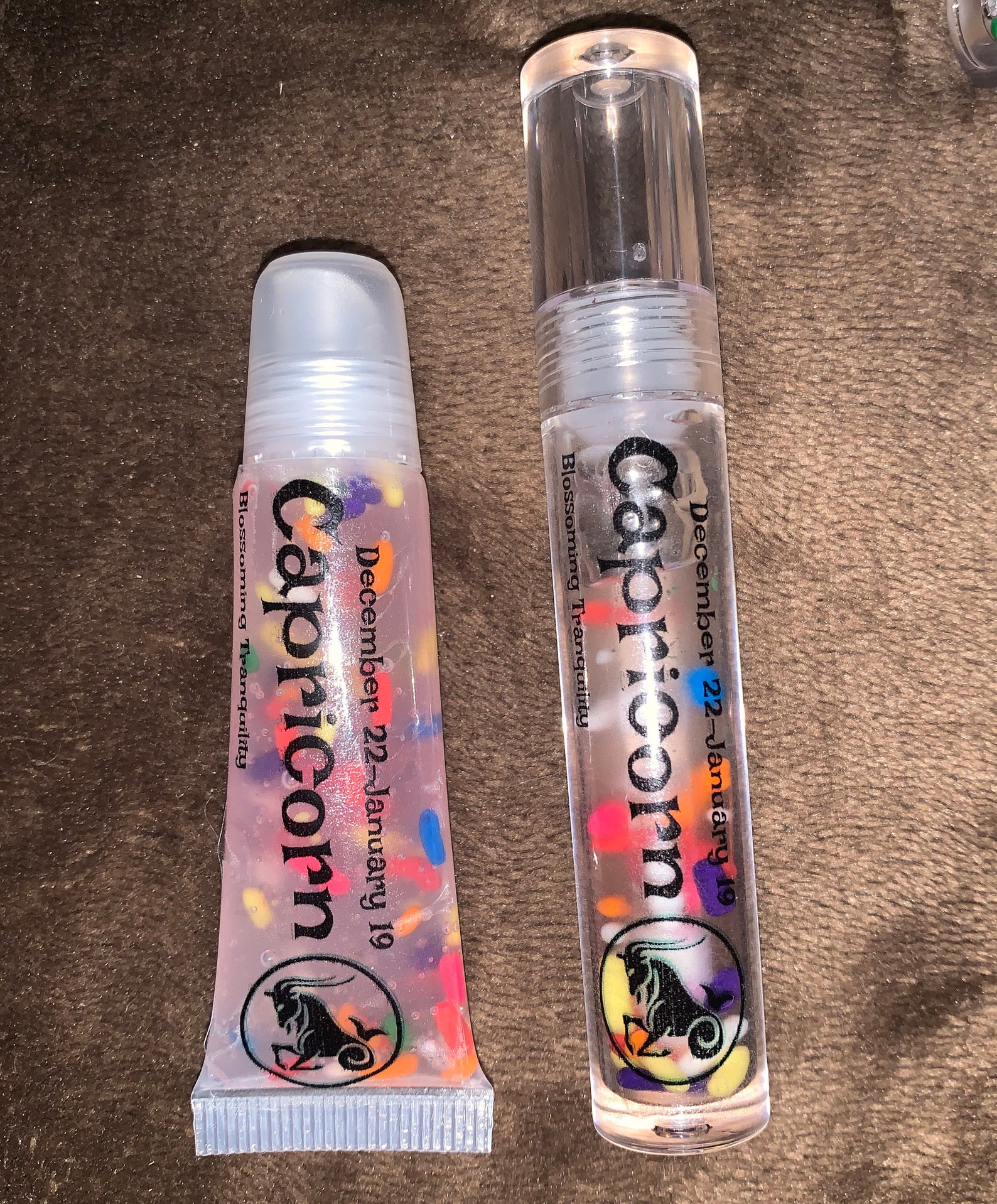 Zodiac sign lip gloss Etsy