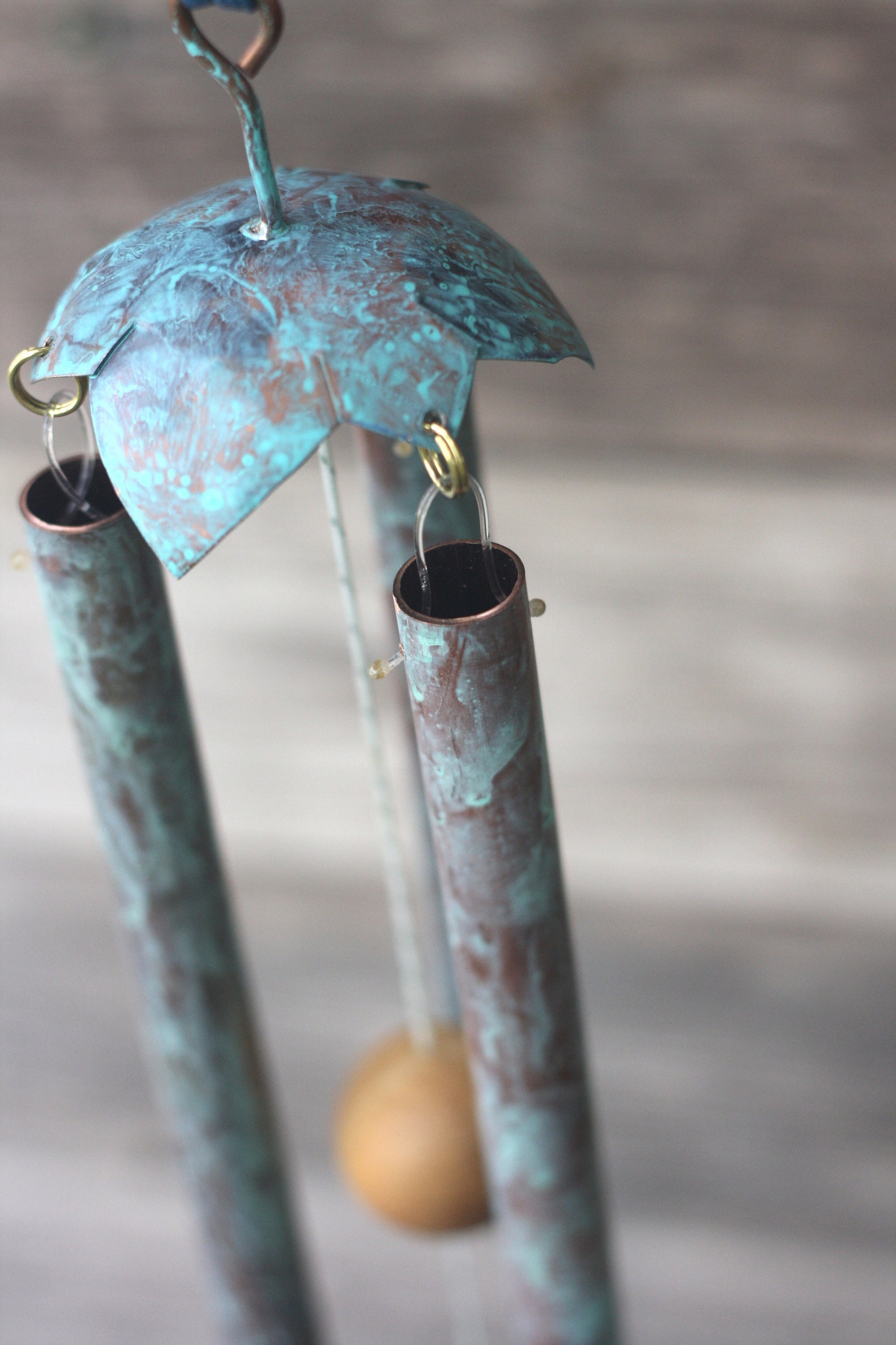 Cat Windchime / Wind Chime With Cat /copper Wind Chimes for Outdoors