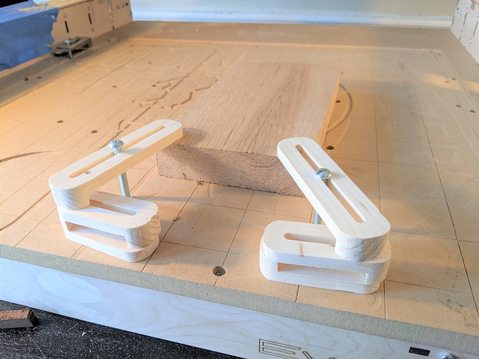 21 Clamps for CNC Router Vector Gcode Files Clamp Hold Down Etsy