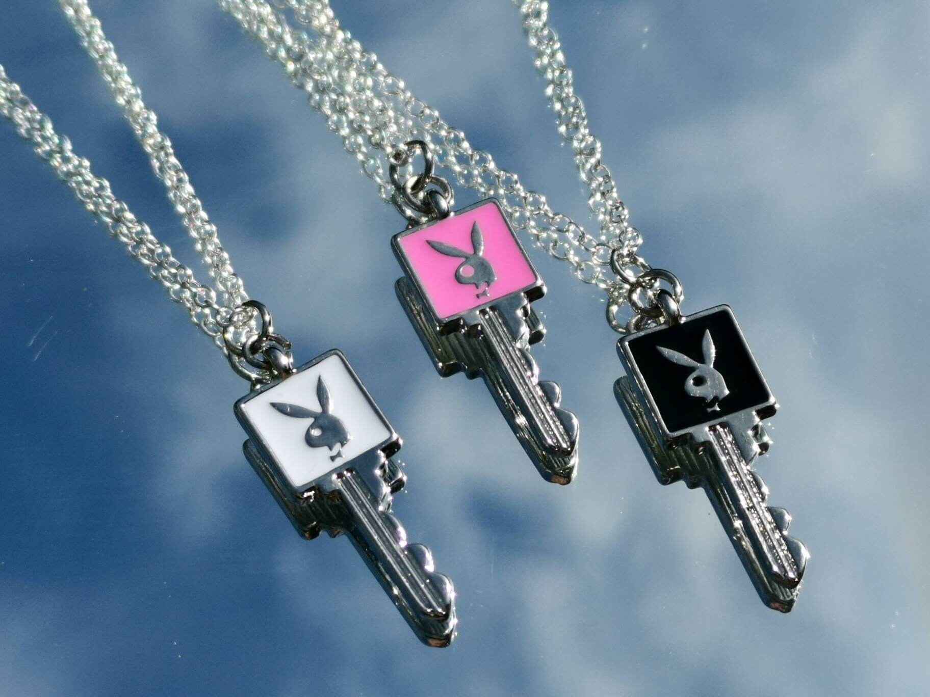 Stainless Steel Playboy Bunny Chain 