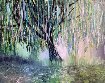 Weeping willow Print