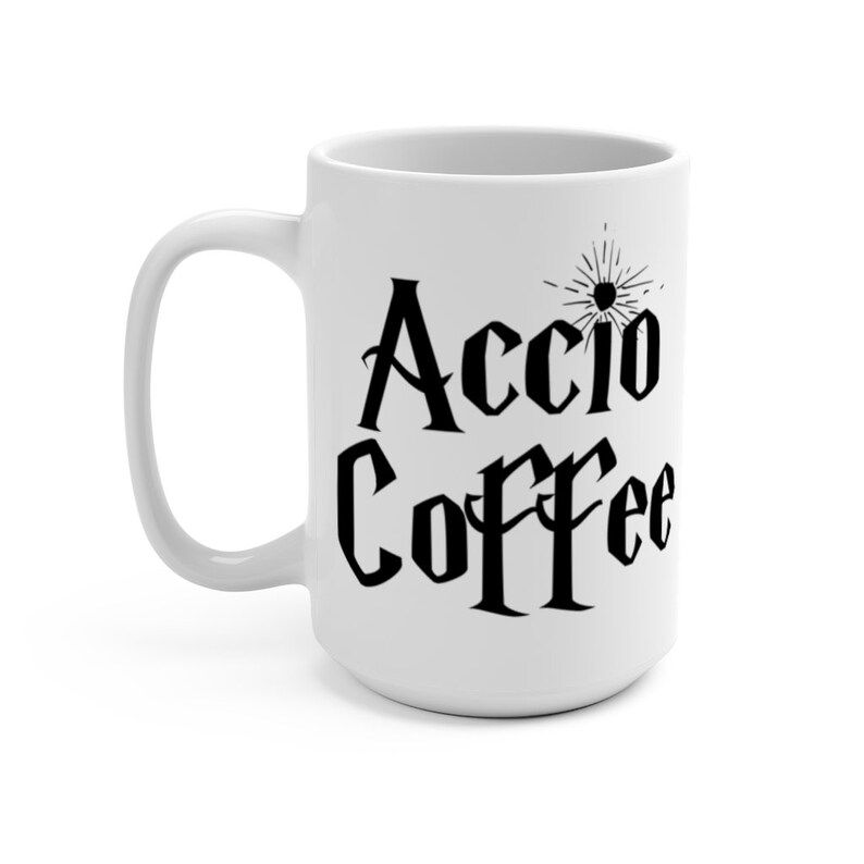 Download Accio Coffee White Coffee Mug | Etsy