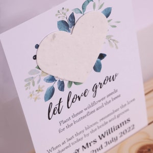 Wedding Favours - Plantable wedding favours - Seed wedding favours - Embedded seed wedding favours - Seed favours - Favours - Wedding