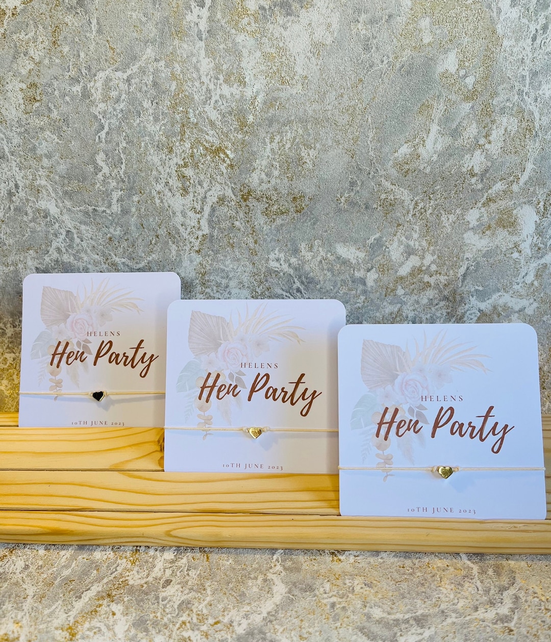 Personalised Hen Party Wish Bracelets, Personalised Hen Party Favours — free download