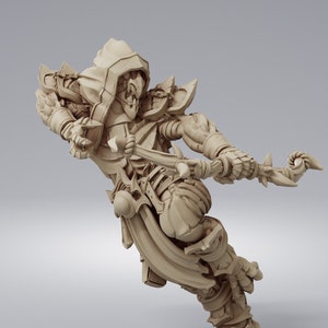 Dragonborn Ranger- 32mm Resin Miniature DnD Miniatures Dungeons & Dragons Miniatures Pathfinder Miniatures RPG Tabletop Wargaming