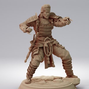 Assassin - 32mm Resin Miniature DnD Miniatures Dungeons & Dragons Miniatures Pathfinder Miniatures RPG Tabletop Wargaming