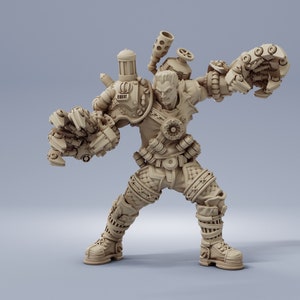 Cyborg Goliath - Resin Miniature - DnD Miniatures - Dungeons & Dragons Miniatures - Pathfinder Miniatures - RPG - Tabletop Miniatures