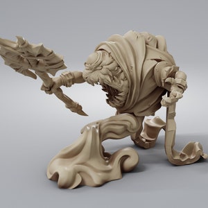 Spectral Minion - Resin Miniature - DnD Miniature - Dungeons & Dragons Miniature - Pathfinder - Frostgrave - RPG - Tabletop Miniature