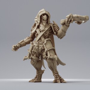 Dragonborn Ranger- 32mm Resin Miniature DnD Miniatures Dungeons & Dragons Miniatures Pathfinder Miniatures RPG Tabletop Wargaming