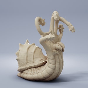 Flail Snail - Resin Miniature - DnD - Dungeons & Dragons Miniatures - Pathfinder - Frostgrave - RPG - Tabletop - Wargaming - Demon