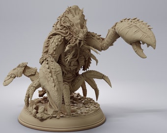Giant Crab Monster - 32mm Resin Miniature DnD Miniatures Dungeons & Dragons Miniatures Pathfinder Miniatures RPG Tabletop Wargaming