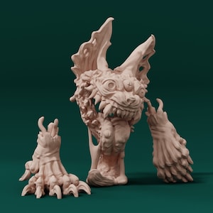 Cheshire Cat - Resin Miniature - DnD Miniatures - Dungeons & Dragons Miniatures - Pathfinder Miniatures - RPG - Tabletop Miniatures