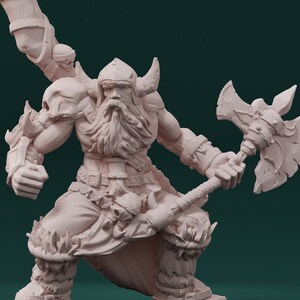 Hill Giant - Resin Miniature - DnD Miniatures - Dungeons & Dragons Miniatures - Pathfinder Miniatures - RPG - Tabletop Miniatures