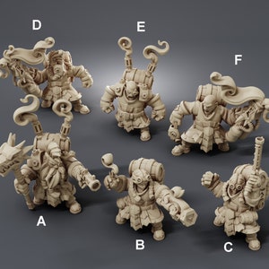 Dwarf Engineer - Resin Miniature - DnD Miniatures - Dungeons & Dragons Miniatures - Pathfinder - Frostgrave - RPG - Tabletop Miniatures